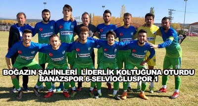 Boğazın Şahinleri  Liderlik Koltuğuna Oturdu-Banazspor 6-Selvioğluspor 1