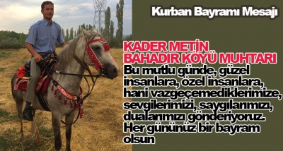 Bu mutlu günde, güzel insanlara, özel insanlara, hani vazgeçemediklerimize, sevgilerimizi, saygılarımızı, dualarımızı gönderiyoruz. Her gününüz bir bayram olsun