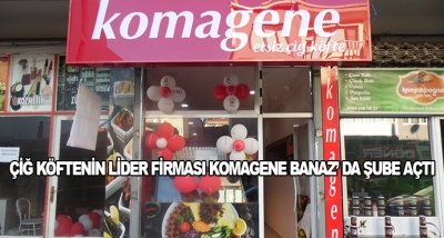 Çiğ Köftenin Lider Firması Komagene Banaz'da Şube Açtı