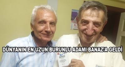 Dünyanın En Uzun Burunlu Adamı Banaz’a Geldi