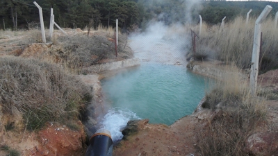 Hamam Boğazı Termal Suları  Havuzlarla Buluşacağı Günleri Bekliyor