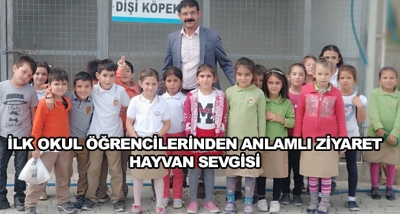 İlk Okul Öğrencilerinden Anlamlı Ziyaret