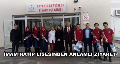 İmam Hatip Lisesinden Anlamlı Ziyaret