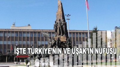 İşte Türkiye’nin Ve Uşak’ın Nüfusu