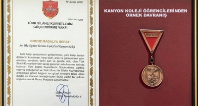 Kanyon Koleji Öğrencilerinden Örnek Davranış