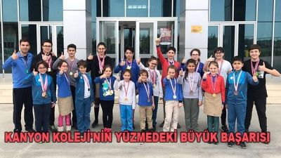 Kanyon Koleji’nin Yüzmedeki Büyük Başarısı