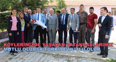Köylerimizde Yaşayan Vatandaşlarımız Mutlu Olursa Türkiye Mutlu Olur