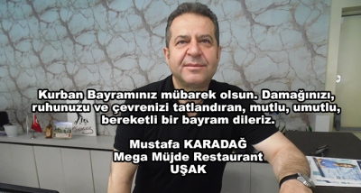 Kurban Bayramınız mübarek olsun. Damağınızı, ruhunuzu ve çevrenizi tatlandıran, mutlu, umutlu, bereketli bir bayram dileriz.