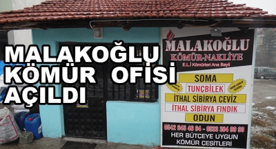 Malakoğlu Kömür  Ofisi Açıldı 