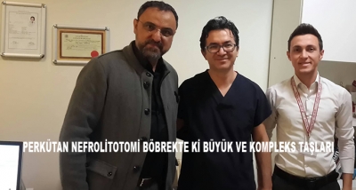 Perkütan Nefrolitotomi Böbrekte Ki Büyük Ve Kompleks Taşları 