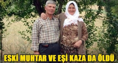 Reşadiyeli Eski Muhtar ve Eşi Kazada Öldü