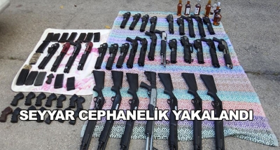 Seyyar Cephanelik Yakalandı