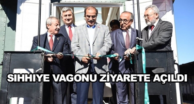 Sıhhıye Vagonu Ziyarete Açıldı