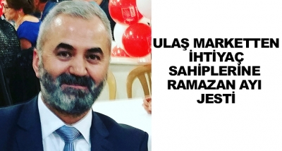 Ulaş Marketten İhtiyaç Sahiplerine Ramazan Ayı Jesti