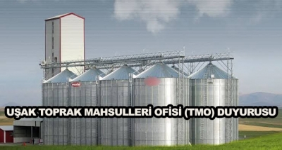 Uşak Toprak Mahsulleri Ofisi (TMO) Duyurusu